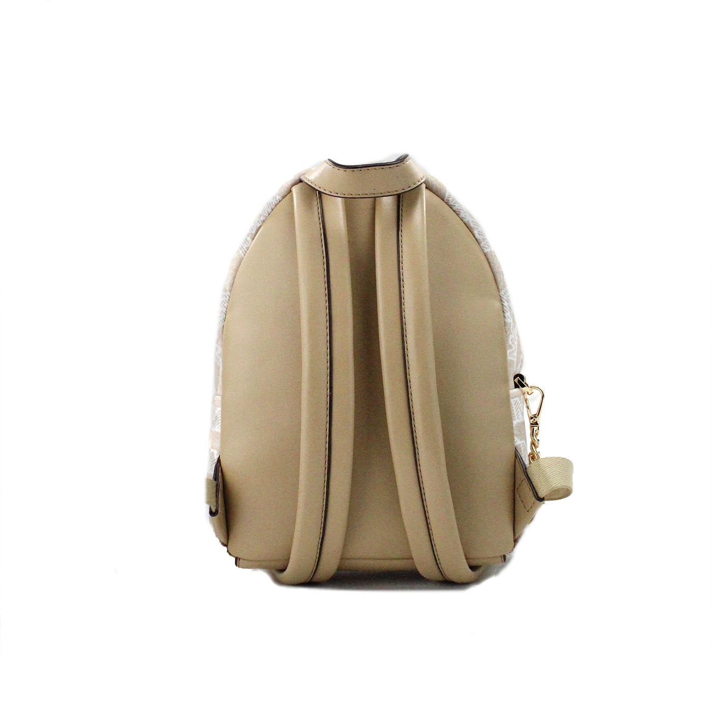 Mochila Maisie Mini Camel Signature de lona 2 en 1 con tarjetero