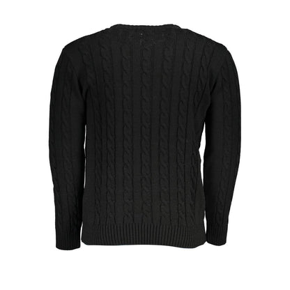 Black Fabric Sweater