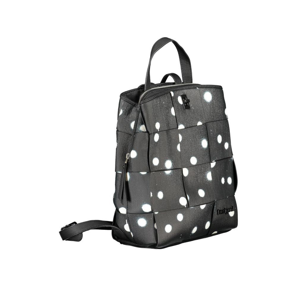 Black Polyethylene Backpack