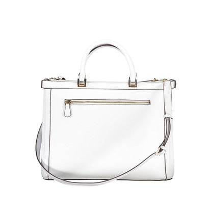 White Polyethylene Handbag