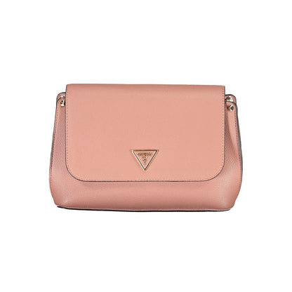 Pink Polyethylene Handbag