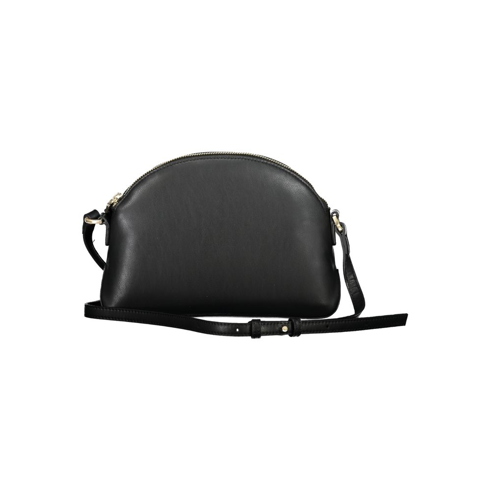 Black Polyester Handbag