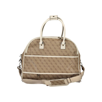 Beige Polyethylene Handbag