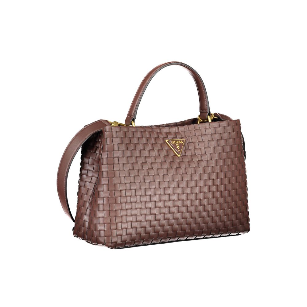 Brown Polyethylene Handbag