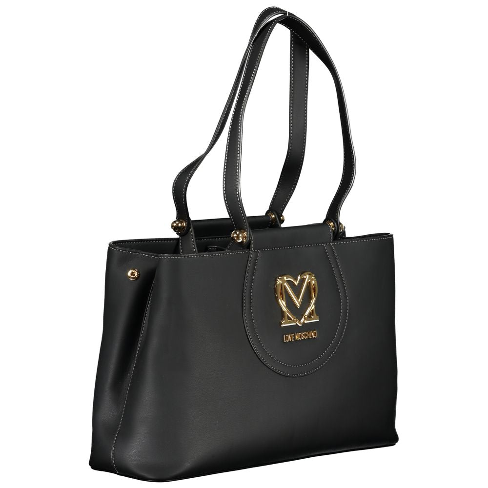 Black Polyethylene Handbag