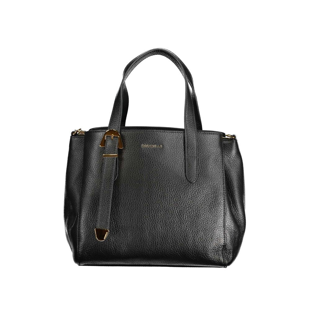 Black Leather Handbag