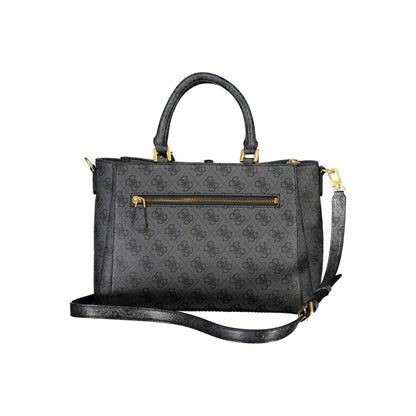 Gray Polyethylene Handbag