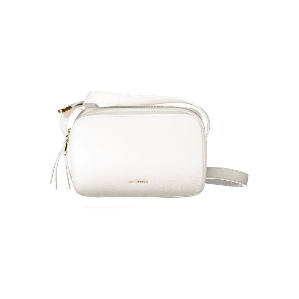 White Leather Handbag