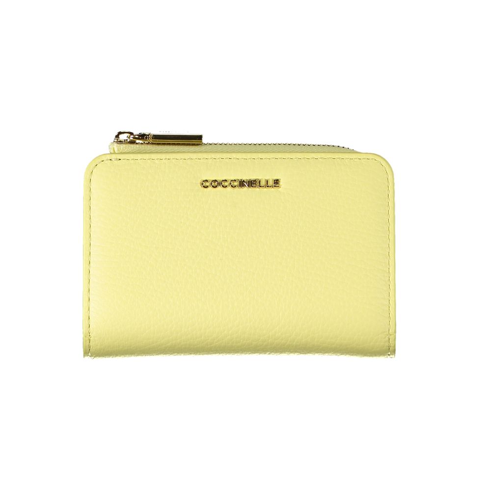 Yellow Leather Wallet