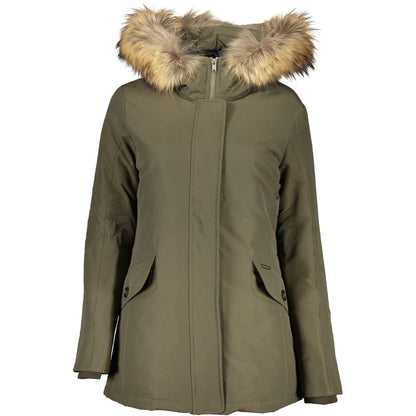 Green Cotton Jackets & Coat