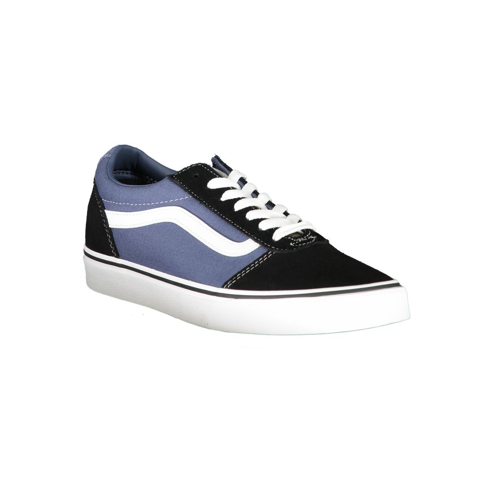 Blue Polyester Sneaker