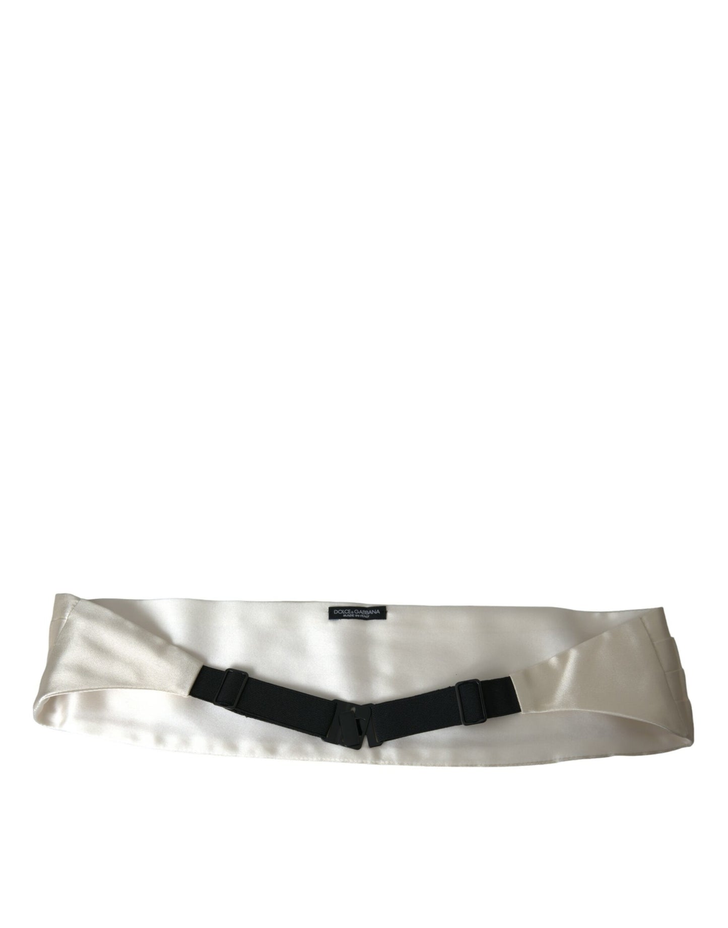 White Men Wide Waist Silk Belt Cummerbund