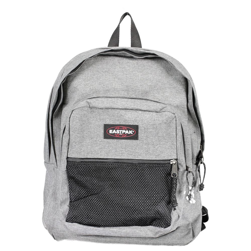 Gray Polyamide Backpack