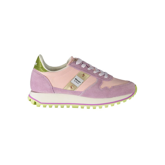 Pink Polyester Sneaker