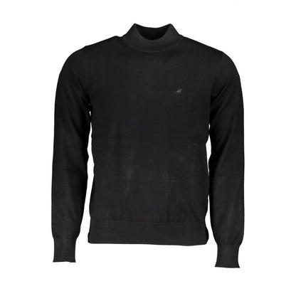 Black Nylon Sweater