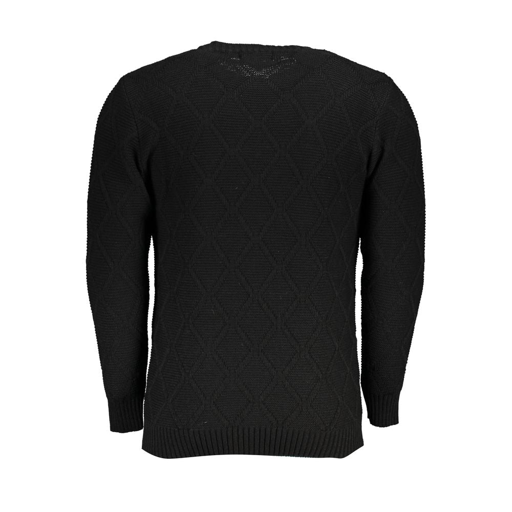 Black Fabric Sweater