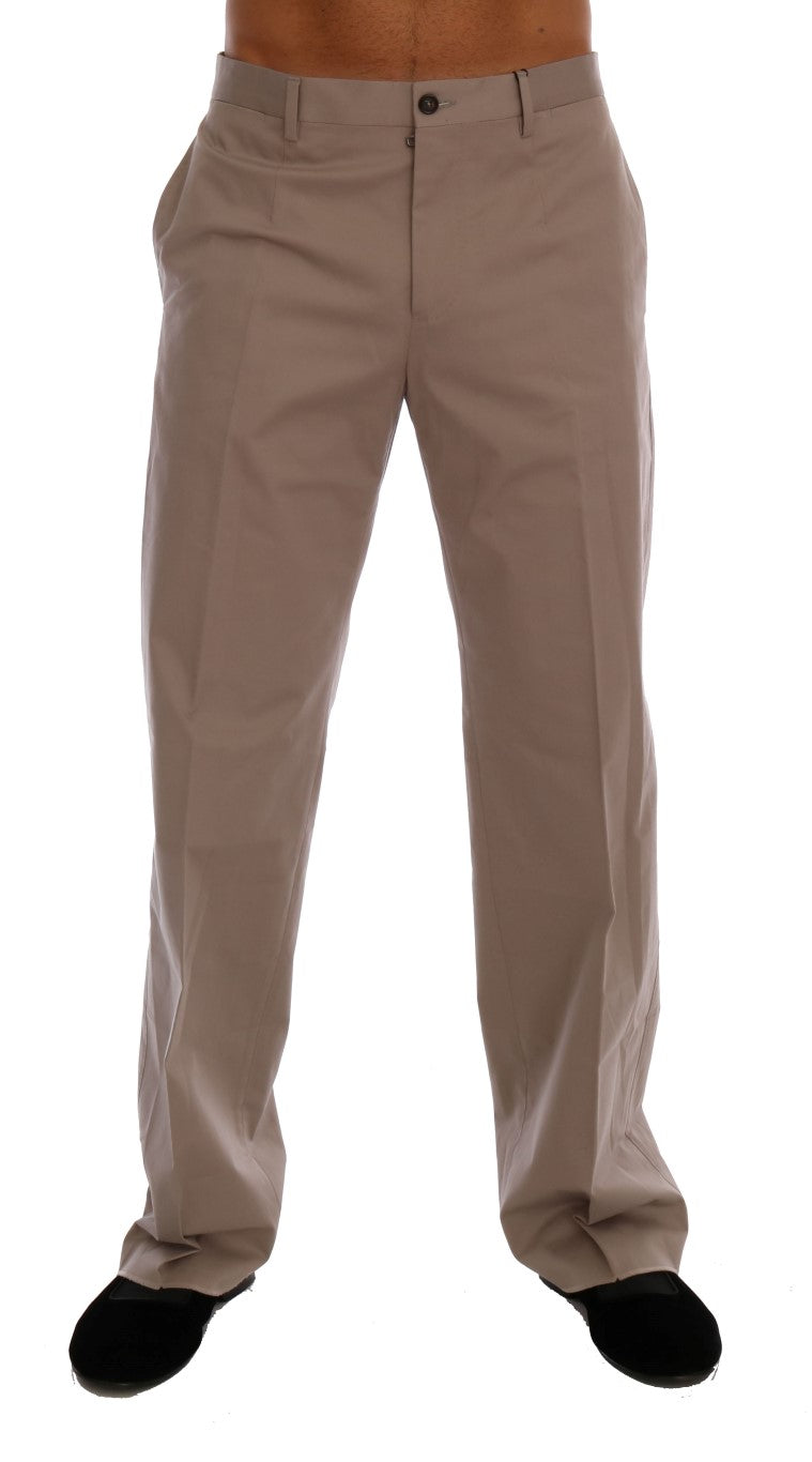 Pantalón chino beige elegante casual