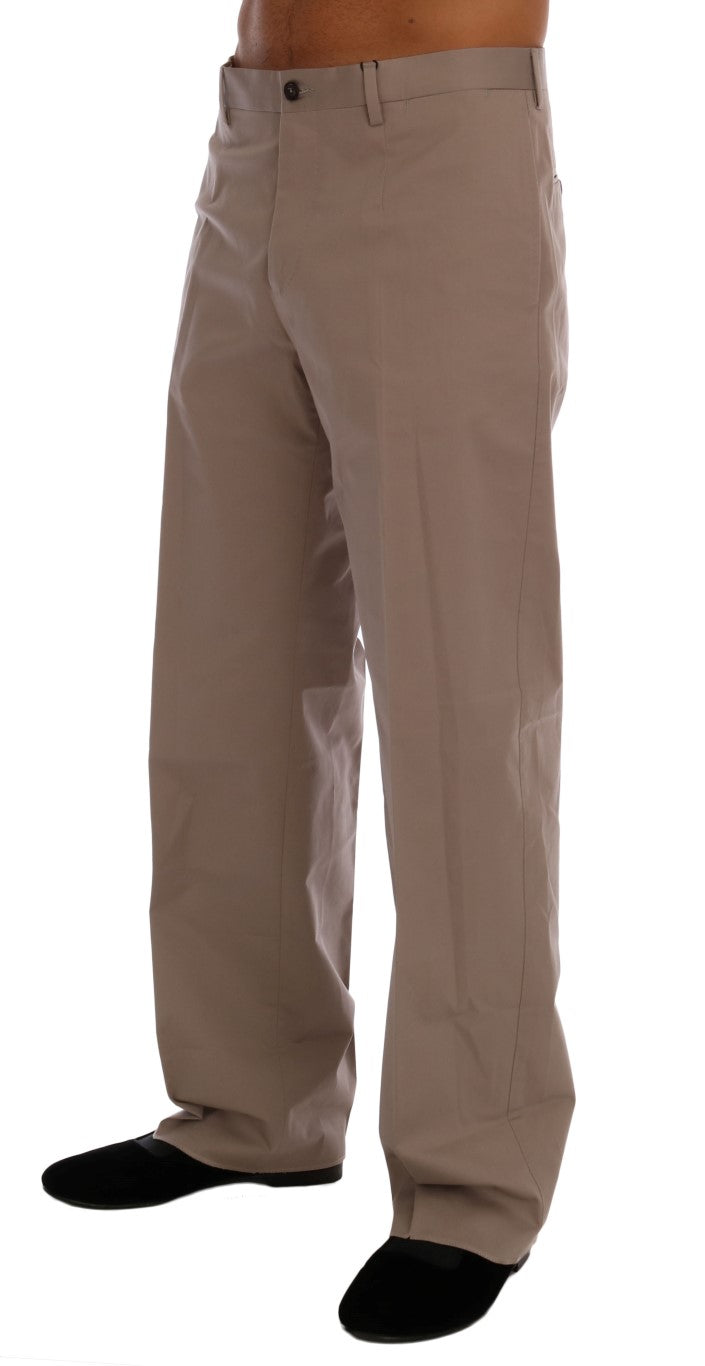 Pantalón chino beige elegante casual