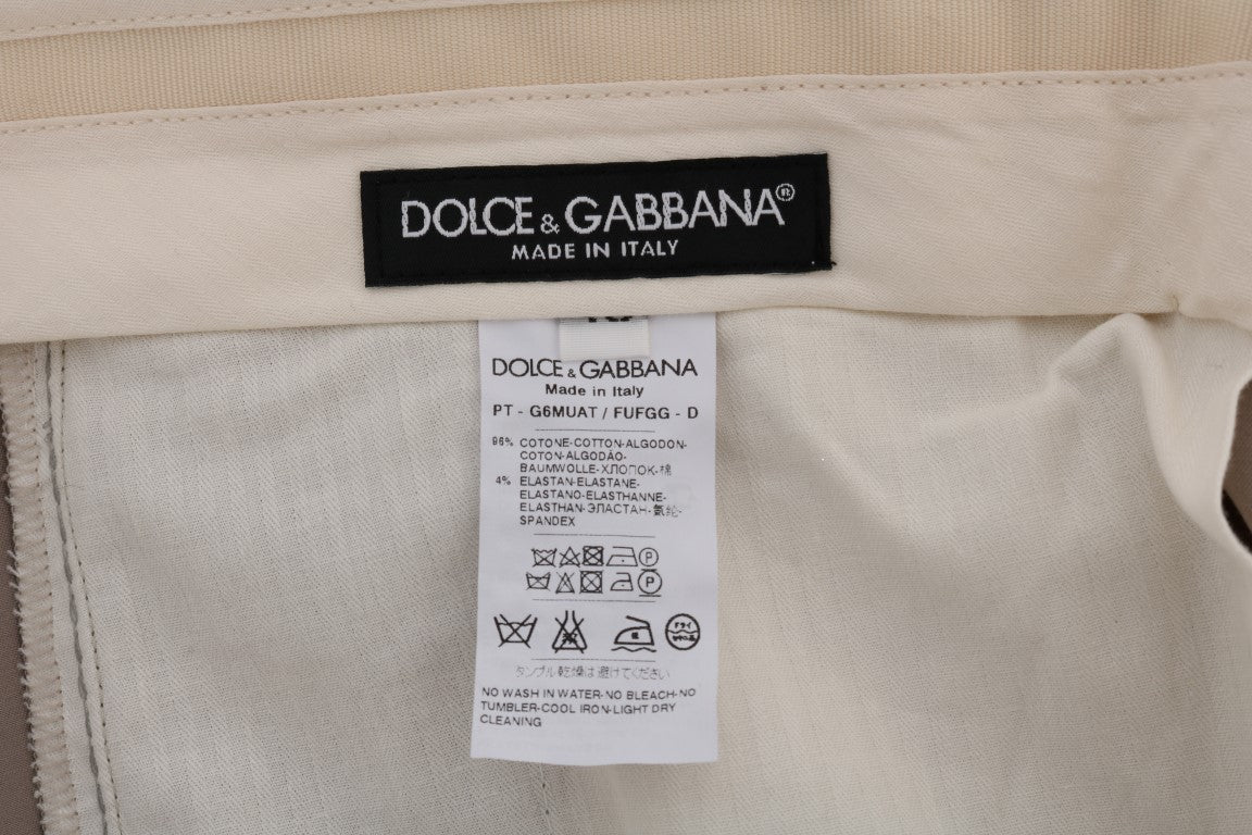 Pantalón chino beige elegante casual