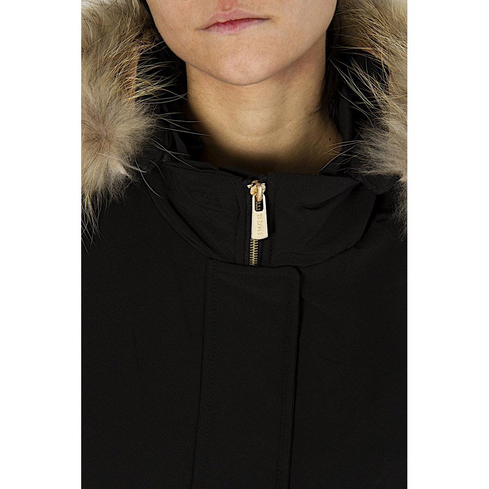 Elegant Goose Down Hooded Jacket