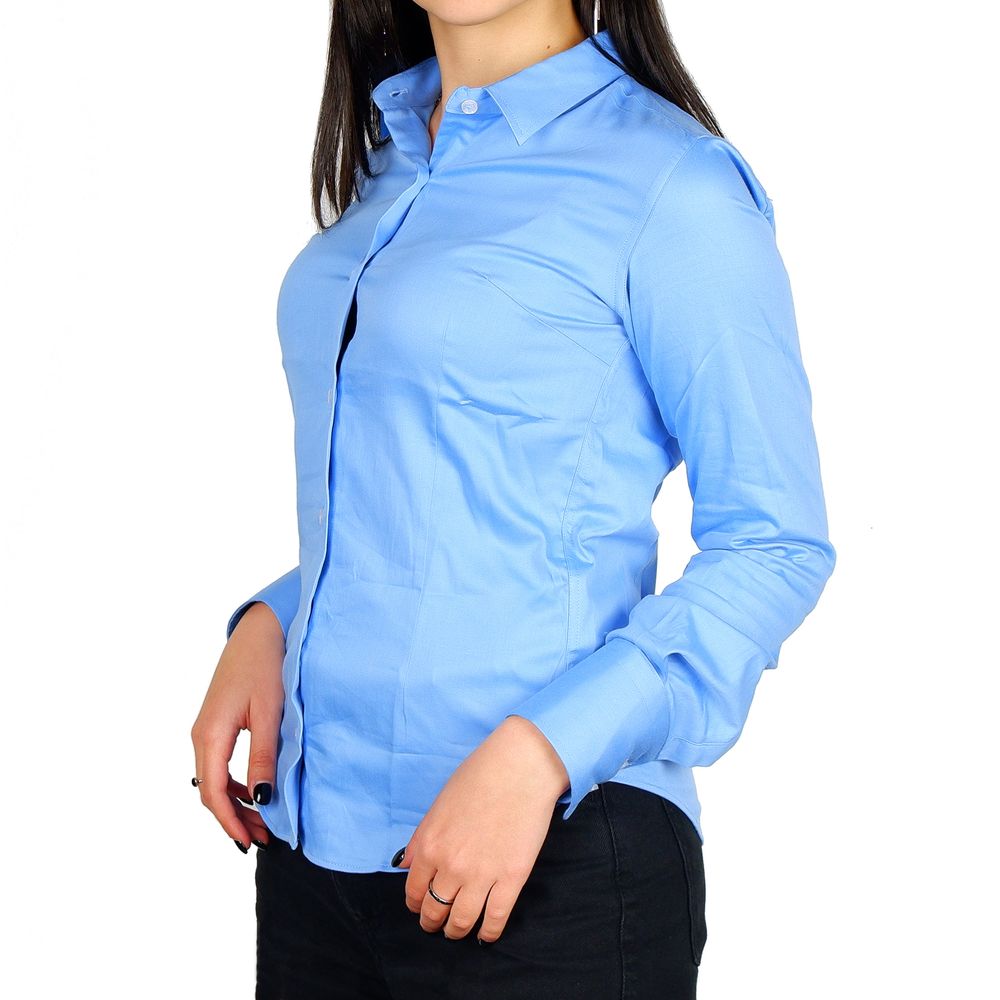 Elegant Satin Cotton Milano Shirt