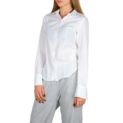 Chic Milanese Cotton-Linen Summer Shirt