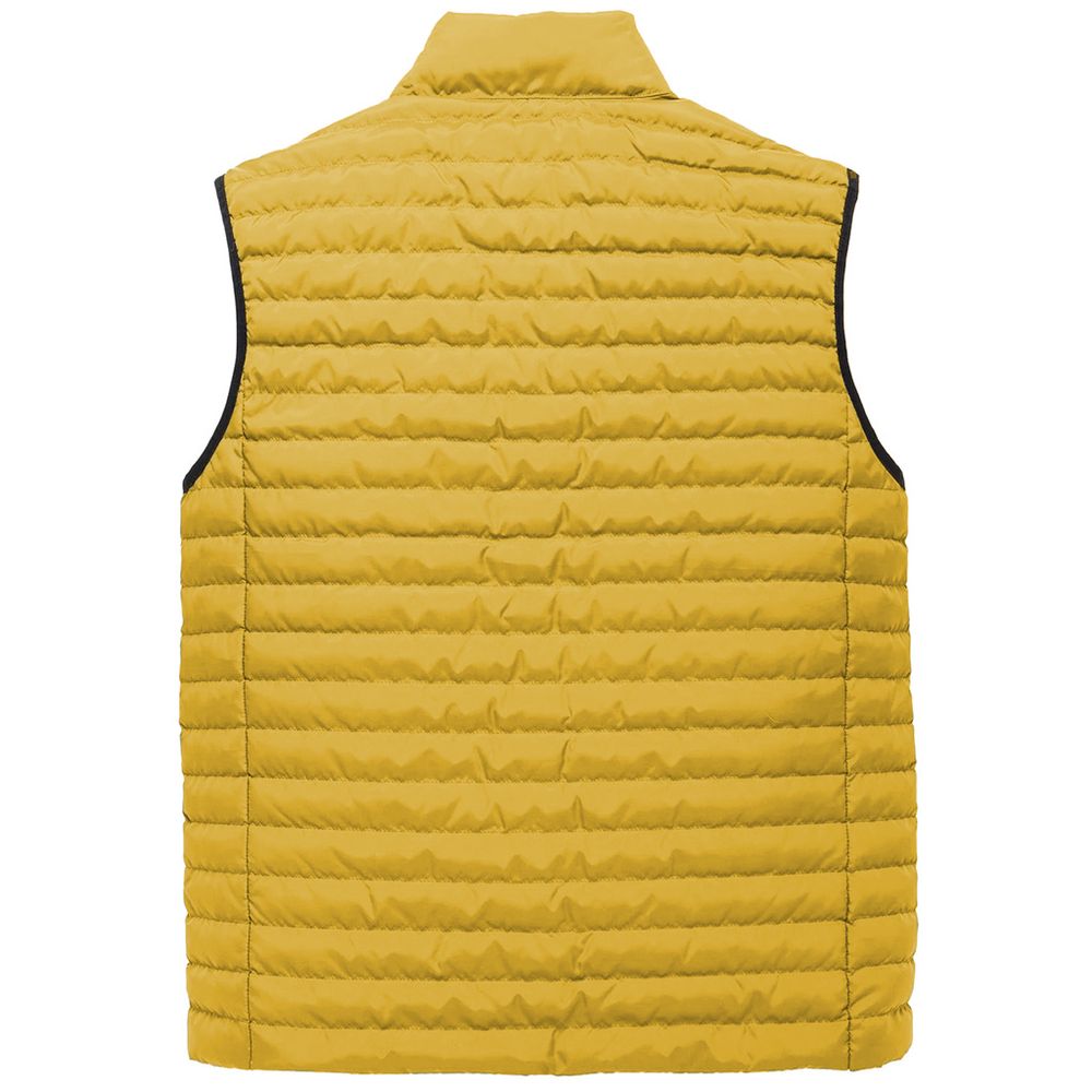 Yellow Men's Sleeveless Soft Down Vest