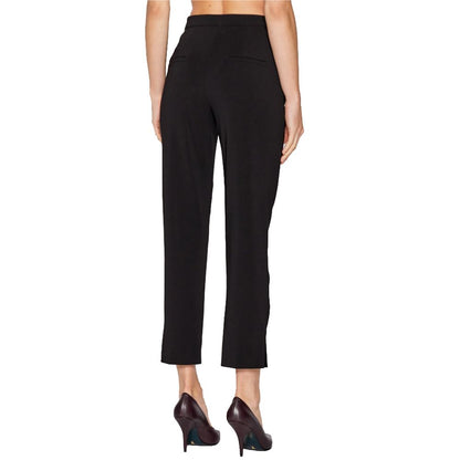 Chic High-Waist Cigarette Trousers