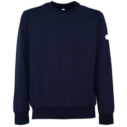 Sleek Navy Technical Fabric Crewneck