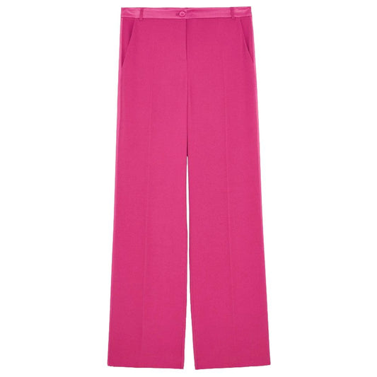 Pantalón Palazzo Elegante Fucsia