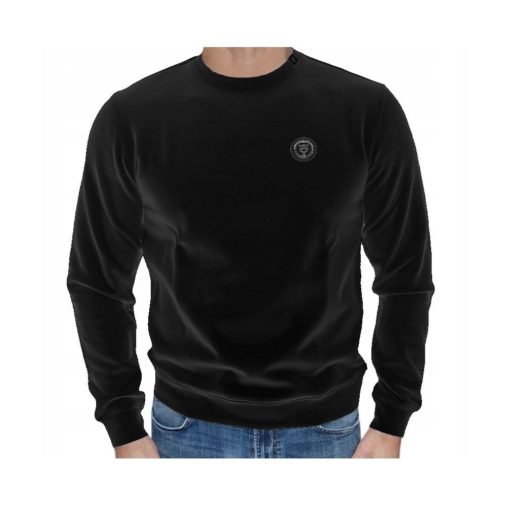 Strak sweatshirt van katoenmix met ronde hals