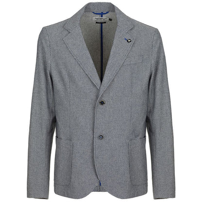 Classic Blue Check Cotton Jacket