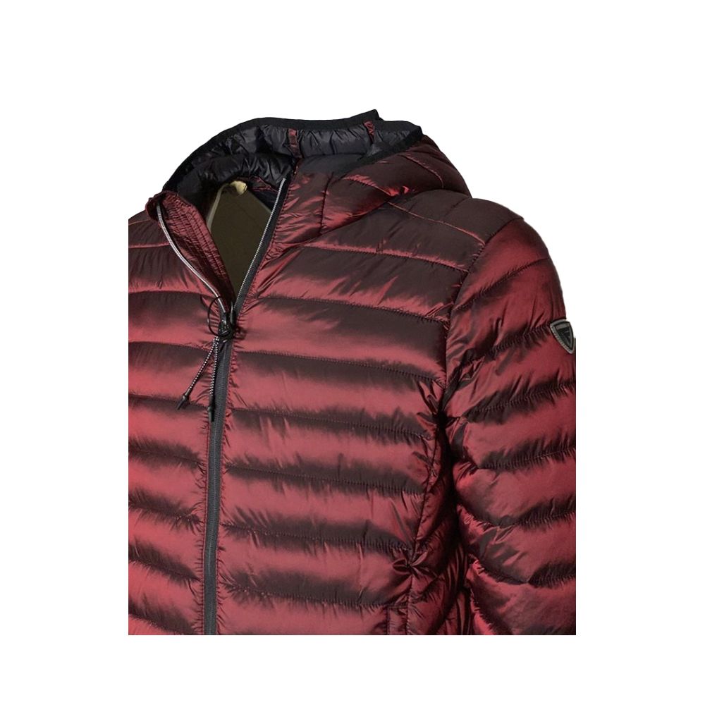 Elegant Pink Padded Jacket with Hood