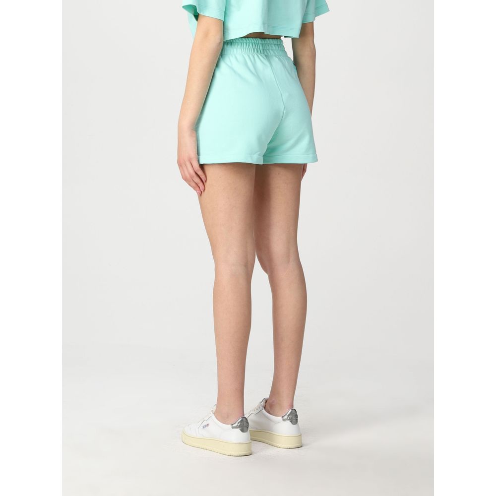 Chic Green Cotton Shorts - Casual Luxury Wear