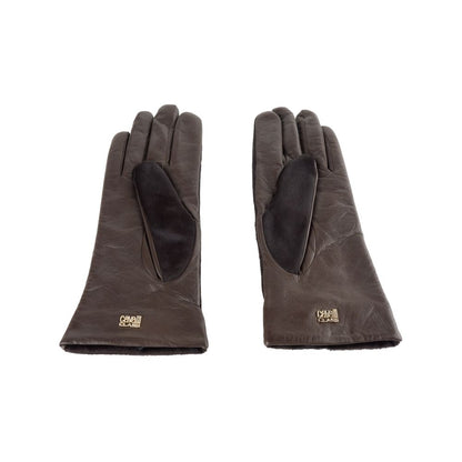 Elegant Dark Brown Ladies Gloves