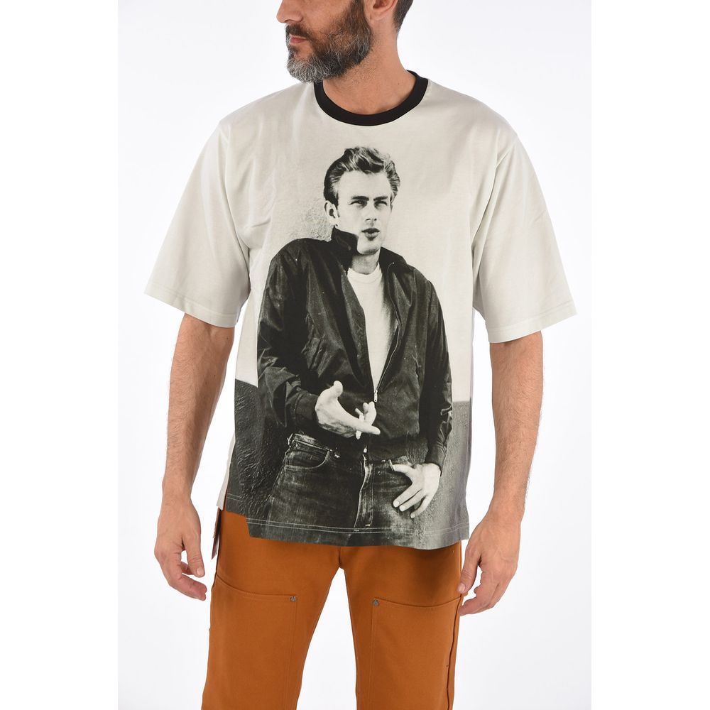 Camiseta icónica de algodón de James Dean