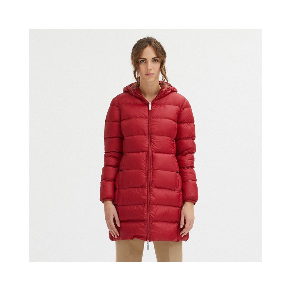 Ethereal Pink Down Jacket with Japanese Hood