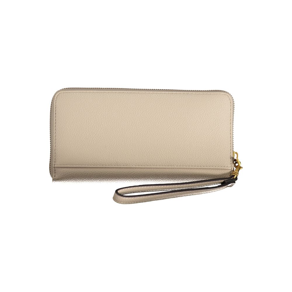 Beige Polyethylene Wallet