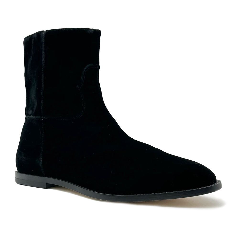 Black Leather Di Calfskin Boot