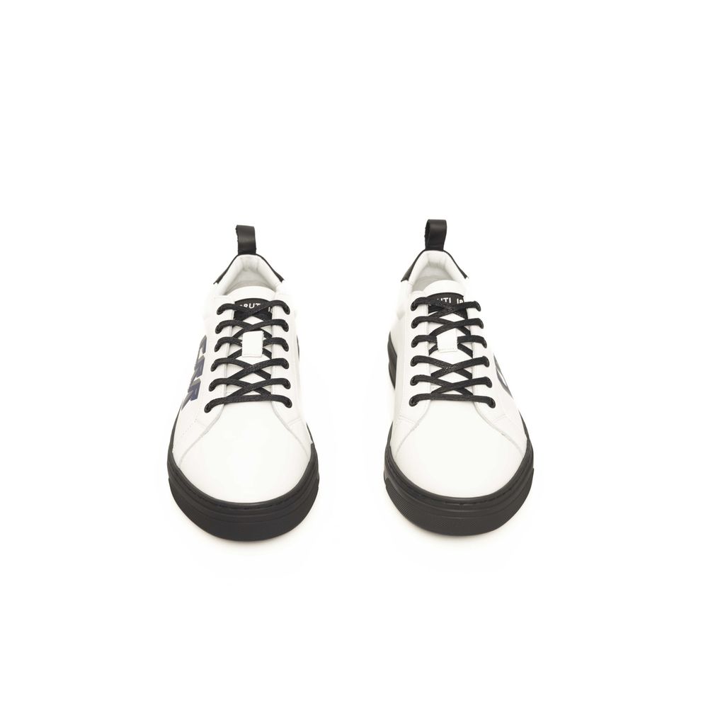 White Leather Men Sneaker