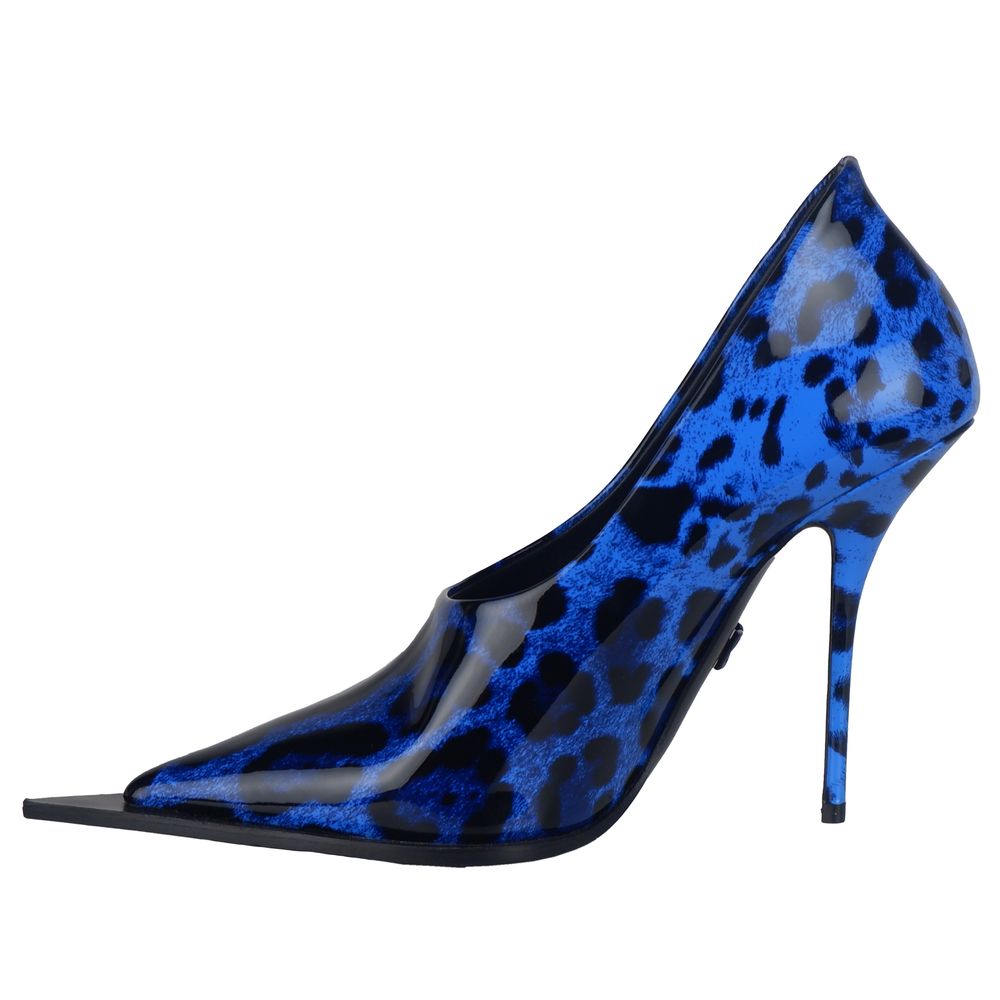 Blue Leather Di Calfskin Pump