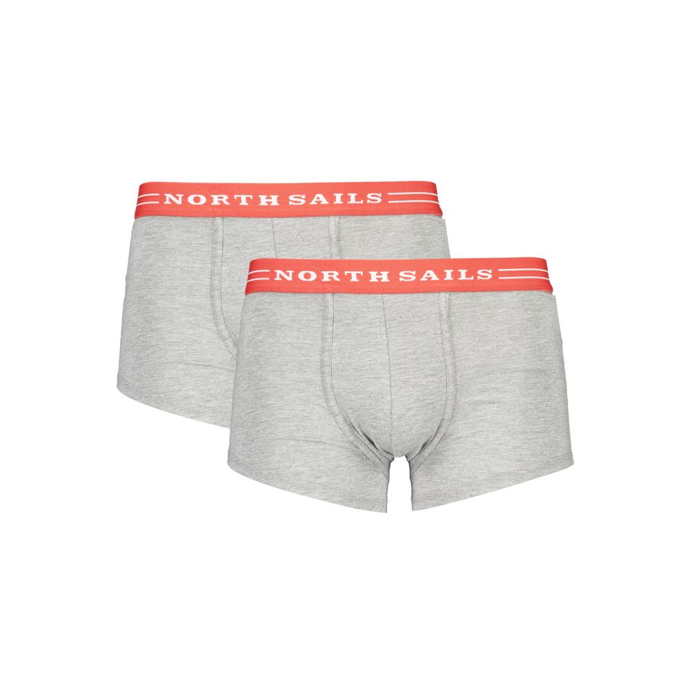 Gray Cotton Underwear