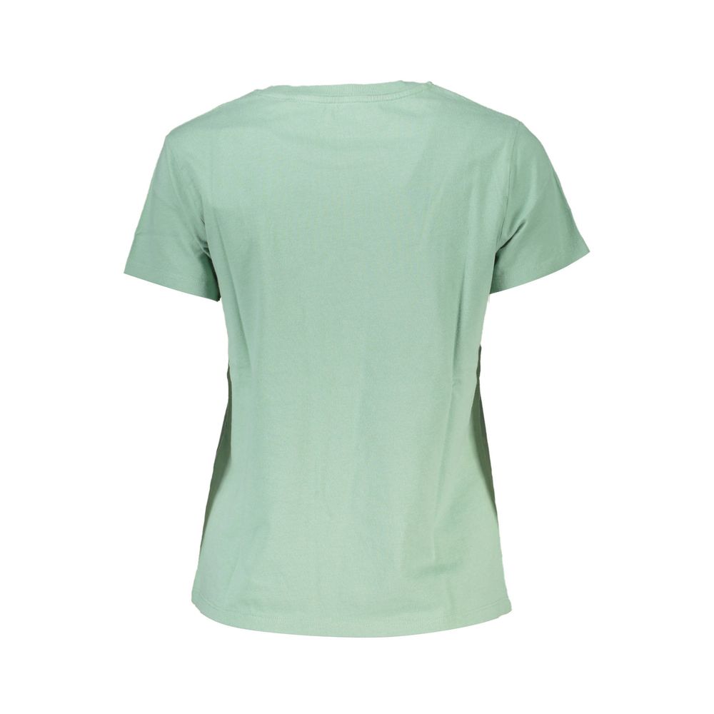 Green Cotton Tops & T-Shirt