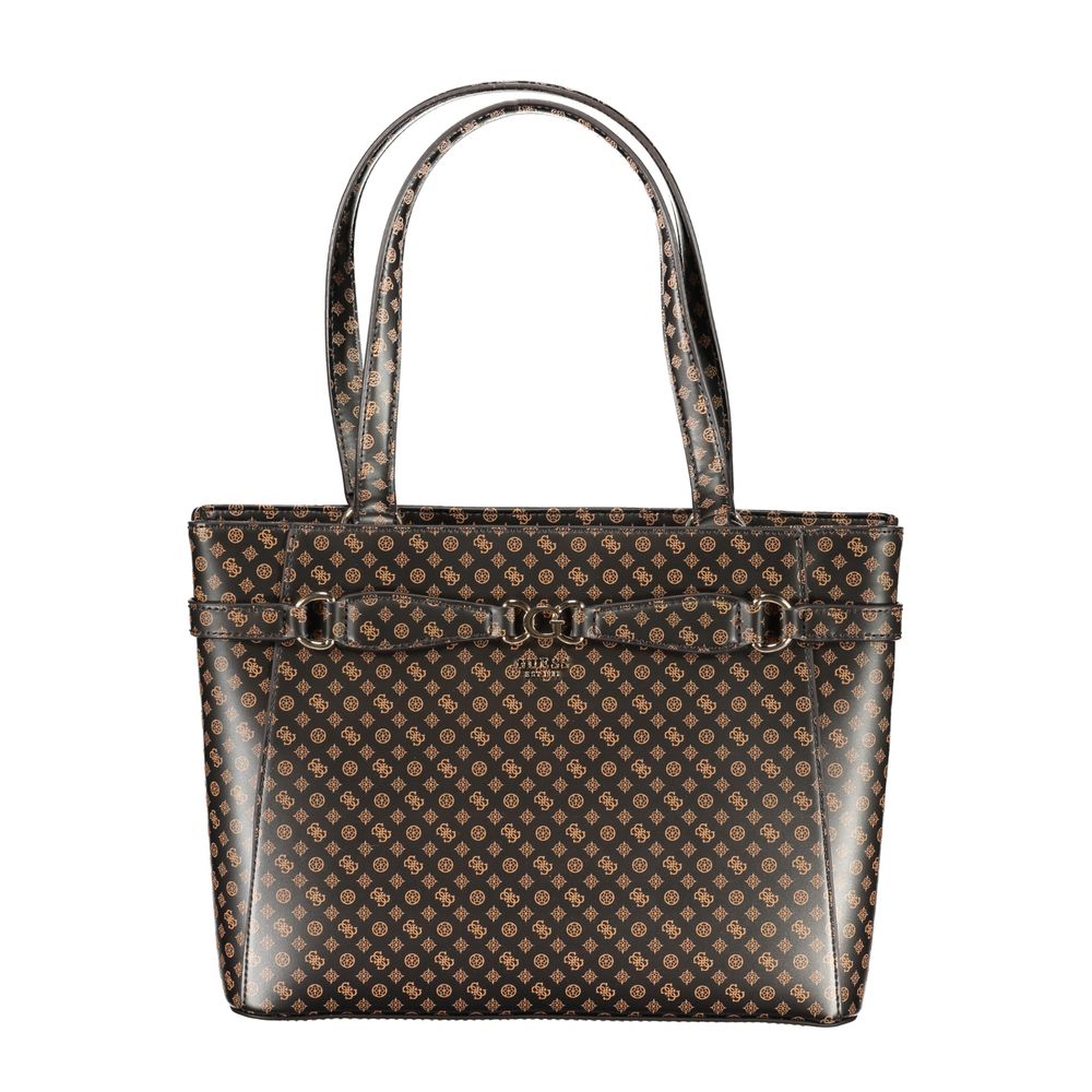 Brown Polyethylene Handbag