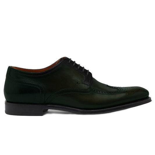 Green Leather Di Calfskin Formal