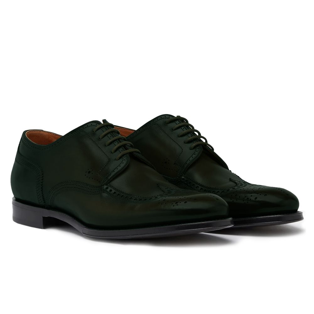 Green Leather Di Calfskin Formal