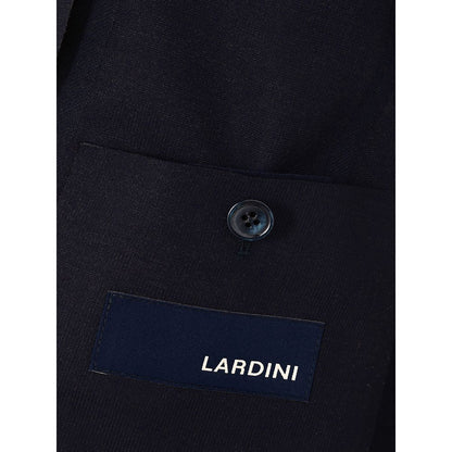 Elegant Blue Cotton Lardini Jacket