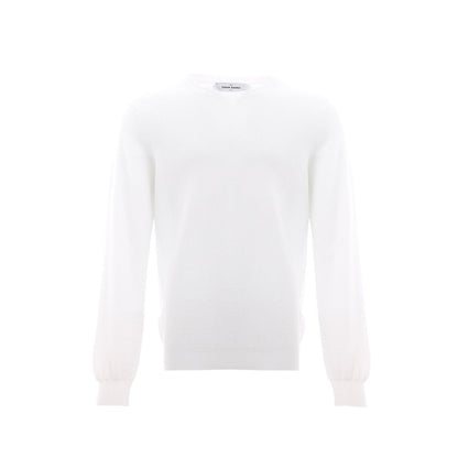 Elegant Italian White Cotton T-Shirt