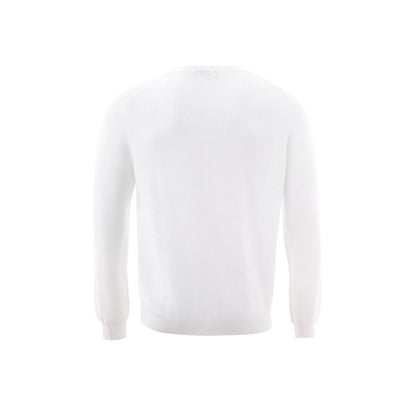 Elegant Italian White Cotton T-Shirt