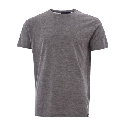 Elegant Gray Woolen Designer T-Shirt